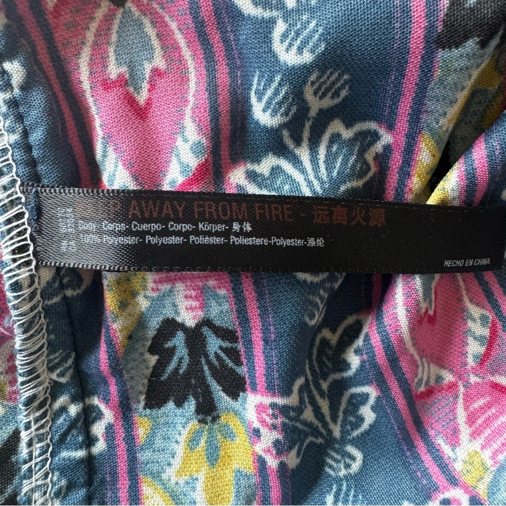 Anthropologie Women’s Zadie Velvet Mini Dress Multicolored Size S - Picture 7 of 9